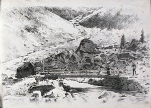 Bridge over a Mountain Stream
